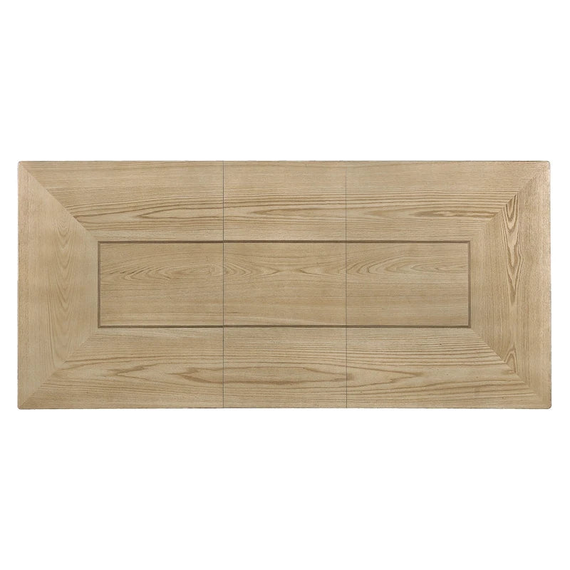 Table à manger extensible 60-78 po, table de cuisine en bois style ferme avec rallonge amovible, grande table extensible pour 4 à 8 personnes