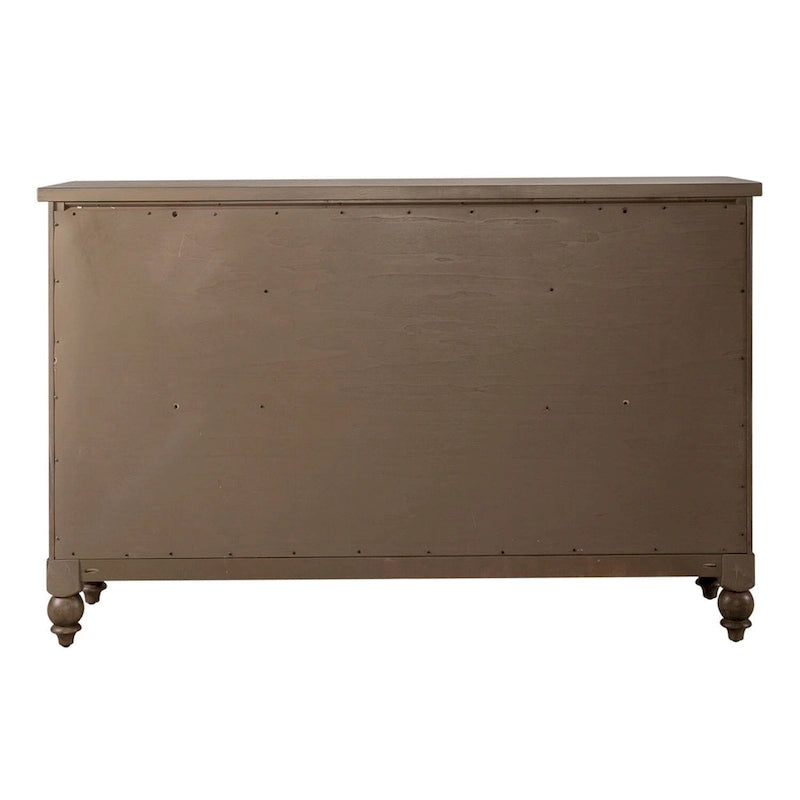 Commode à 9 tiroirs taupe poudré