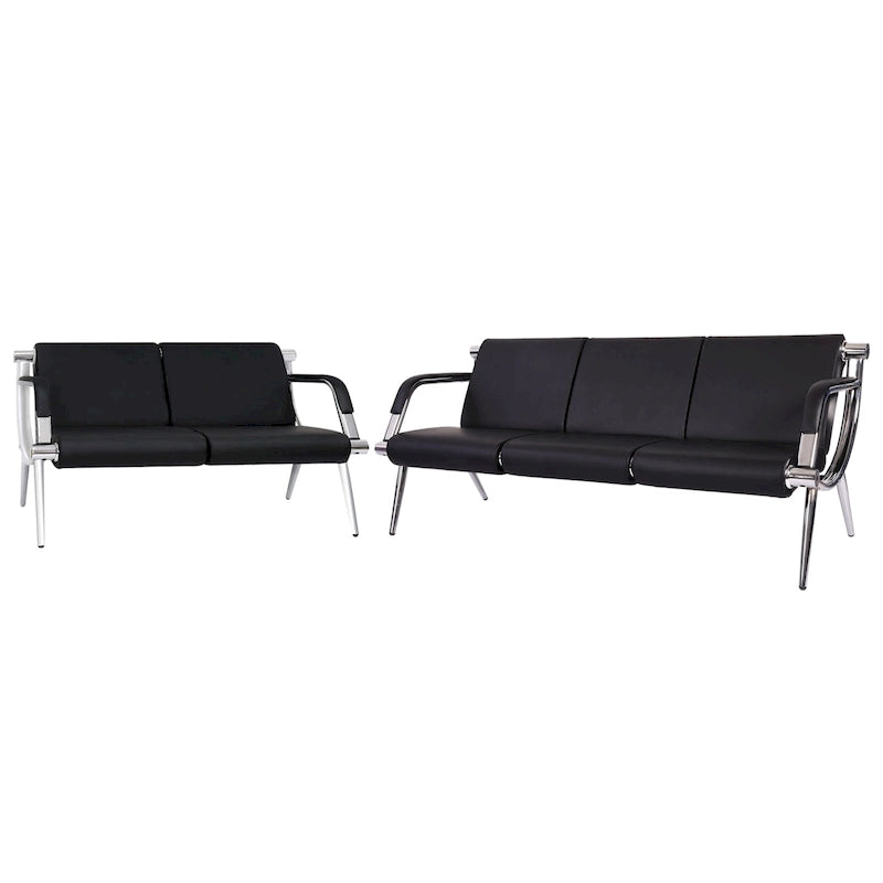 Chaise de salle d'attente, chaise de bureau, banc de réception, chaise d'invité pour aéroport, bureau, salon, banque, hôpital