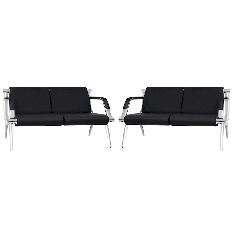 Chaise de salle d'attente, chaise de bureau, banc de réception, chaise d'invité pour aéroport, bureau, salon, banque, hôpital