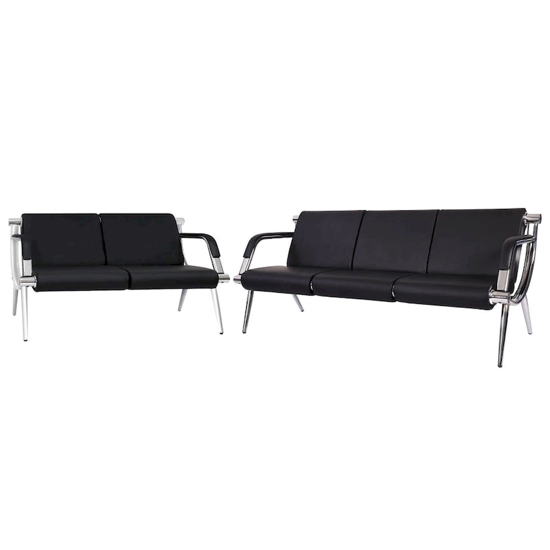 Chaise de salle d'attente, chaise de bureau, banc de réception, chaise d'invité pour aéroport, bureau, salon, banque, hôpital