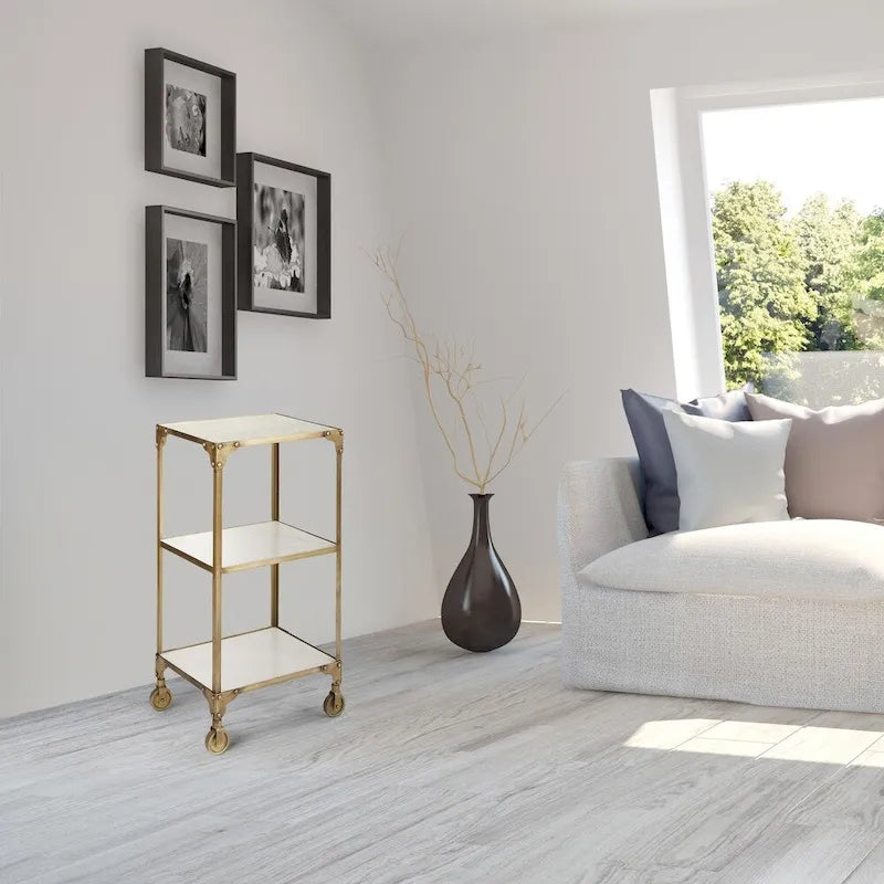 Table d'appoint en bronze